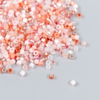 Бисер стекло 12/0 "Перламутр. Розовое ассорти" 10 гр Бисер стекло 12/0 "Перламутр. Розовое ассорти" 10 гр