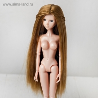 Волосы для кукол &laquo;Прямые с косичками&raquo; размер маленький, цвет 24