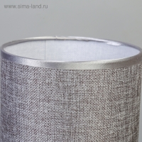 Лампа настольная "Венера" 1х40Вт Е27 220В серебро 15х15х30 см RISALUX