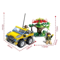 Конструктор Джунгли &laquo;Исследователи&raquo;, 179 деталей