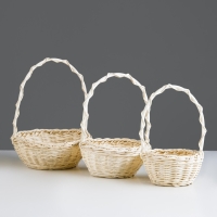 Набор корзин, 3-х, 9&times;21, 15&times;19, 12&times;16 см, ротанг, микс