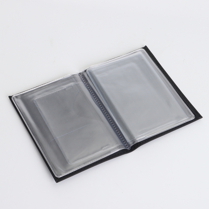 Обложка для автодокументов, цвет чёрный Обложка для автодокументов, цвет чёрный