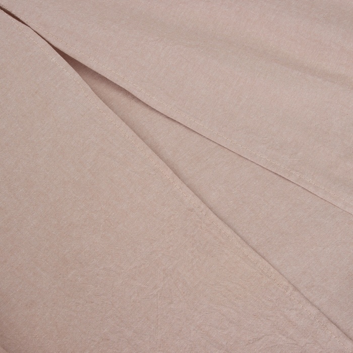 Пододеяльник SL Home "Деним" 180*220 см, цв.бежевый, 100% жатый хлопок