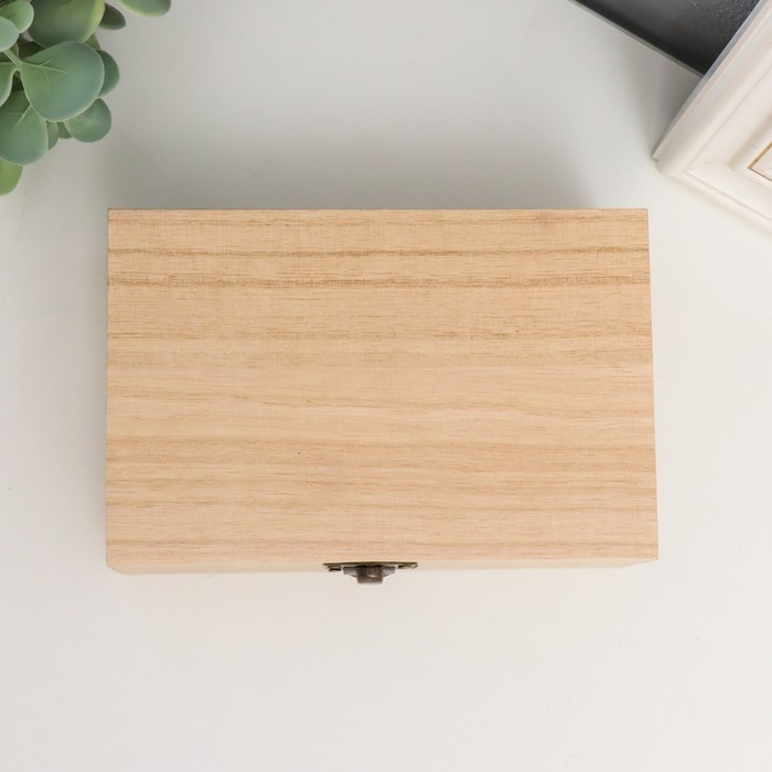 Шкатулка дерево под роспись Шкатулка дерево под роспись "Прямоугольная" 5,5х9,5х15 см