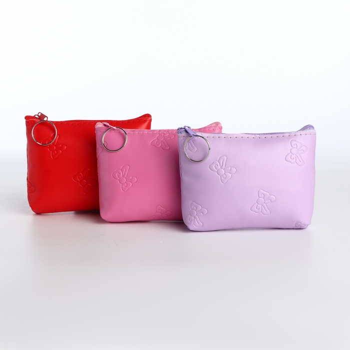 Кошелёк детский на молнии &laquo;Выбражулька&raquo;, цвет МИКС