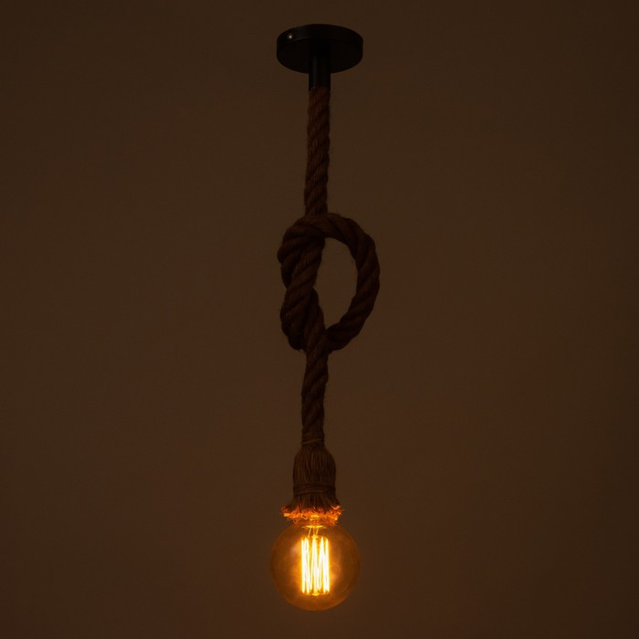 Светильник BayerLux "Канат" 1хЕ27 40Вт коричневый 3х3х100см