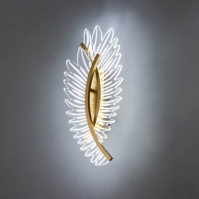 Бра "Крылья" LED 24Вт 3000-6000К золото 50х20х15см