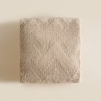 Плед SL Home Beige Nude 130*170 см, цв.бежевый, 100% акрил