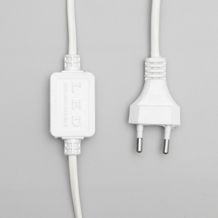 Неоновая фигура &laquo;Снежинка&raquo;, 50 см, 480 LED, 220 В, свечение синее