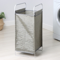Корзина для белья, 40,5×31×75 см, цвет серый Корзина для белья, 40,5×31×75 см, цвет серый