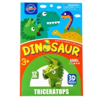 Набор для творчества создние 3D фигурки «Трицератопс» Набор для творчества создние 3D фигурки «Трицератопс»