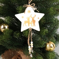 Подвеска новогодняя «Зимний лес» Подвеска новогодняя «Зимний лес»