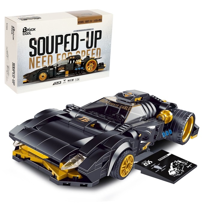 Конструктор Гонка «Золотой ветер», 415 деталей Конструктор Гонка «Золотой ветер», 415 деталей