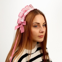 Карнавальная повязка «Лолита», цвет розовый Карнавальная повязка «Лолита», цвет розовый