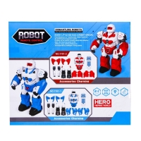 Робот радиоуправляемый «Собери робота», световые эффекты, работает от батареек Робот радиоуправляемый «Собери робота», световые эффекты, работает от батареек