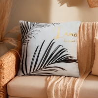 Наволочка декоративная Этель «Tropical» 42 х 42 см, велюр Наволочка декоративная Этель «Tropical» 42 х 42 см, велюр