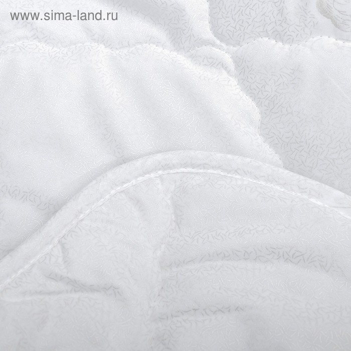 Одеяло стандартное 172х205 см, иск. лебяжий пух, ткань глосс-сатин, п/э 100%