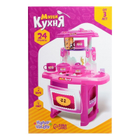 Игровой модуль кухня &laquo;Готовим весело&raquo; с аксессуарами, свет, звук, высота 46 см