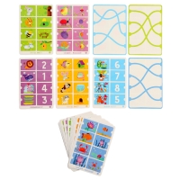 IQ Многоразовые карточки «Весёлые зверушки», с прищепками, 4+ IQ Многоразовые карточки «Весёлые зверушки», с прищепками, 4+