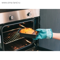 Форма для выпечки Доляна «Жаклин. Хлеб», 30×13 см, антипригарное покрытие, цвет чёрный Форма для выпечки Доляна «Жаклин. Хлеб», 30×13 см, антипригарное покрытие, цвет чёрный