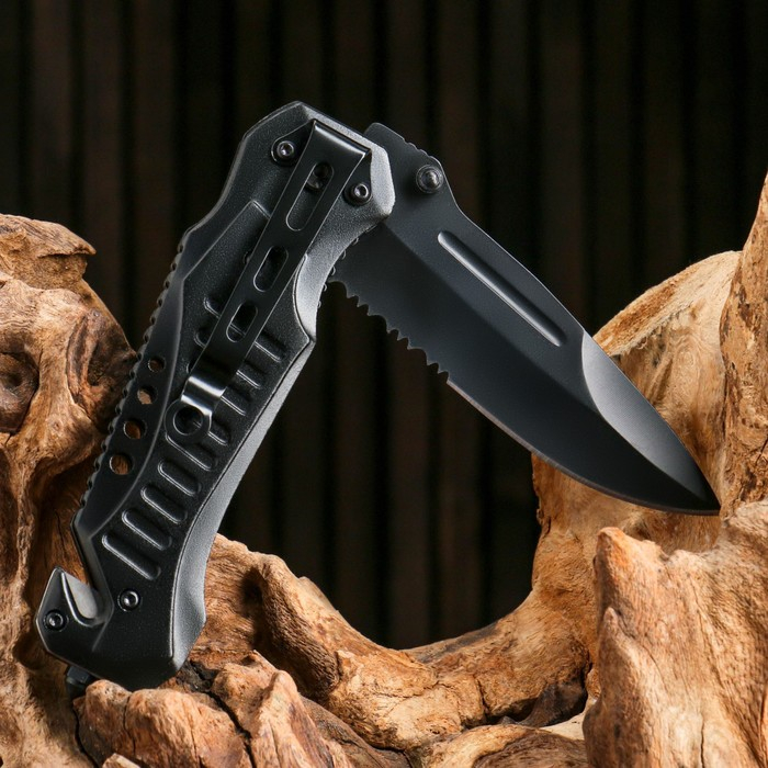 Складной нож Stinger, 90 мм, рукоять: сталь, алюминий, коробка картон Складной нож Stinger, 90 мм, рукоять: сталь, алюминий, коробка картон