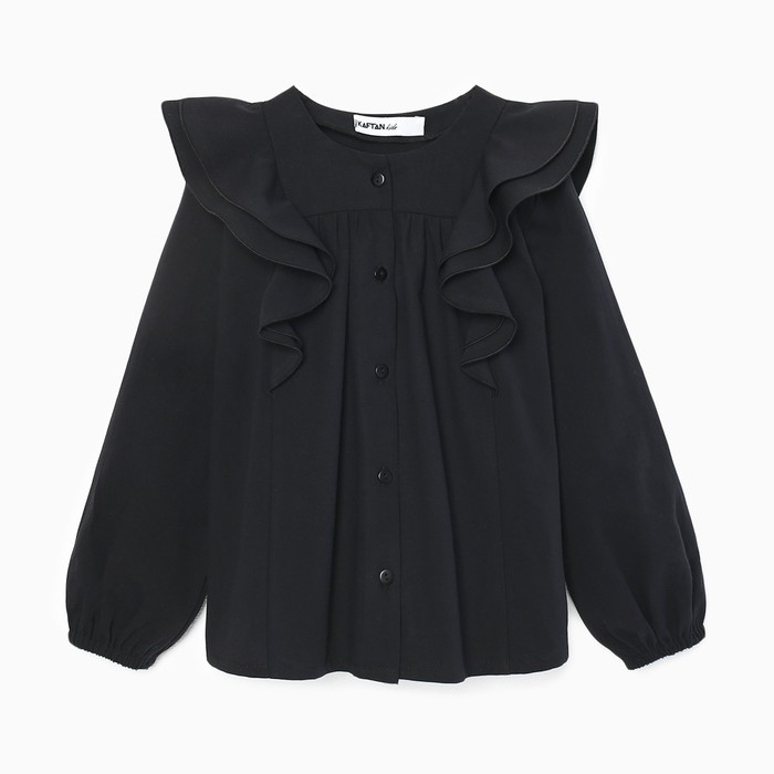 Рубашка детская KAFTAN, р. 34 (122-128), черный
