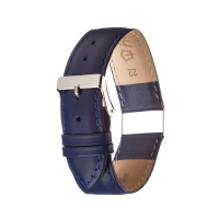 Ремешок для часов, мужской, 22 мм, натуральная кожа, синий Ремешок для часов, мужской, 22 мм, натуральная кожа, синий