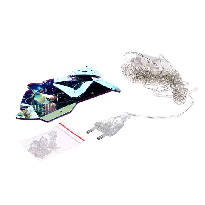 Набор для опытов &laquo;Новогодняя гирлянда&raquo;, МИКС, в пакете