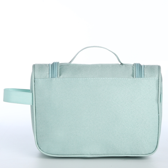 Косметичка на молнии, цвет мятный