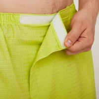 Полотенце вафельное для бани &laquo;Экономь и Я&raquo; (мужской килт), 75х144см, цвет салатовый