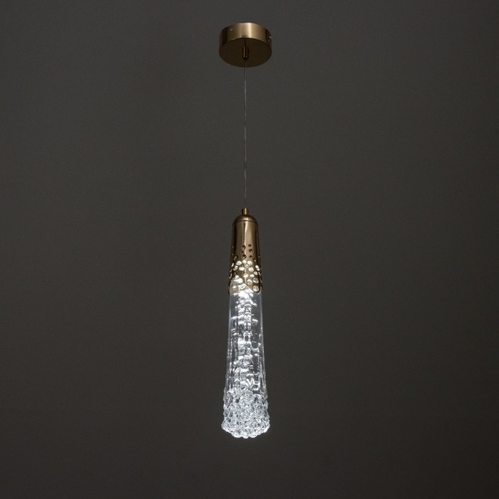 Светильник BayerLux Светильник BayerLux "Шарон" LED 10Вт золото 8,5х8,5х40-150 см