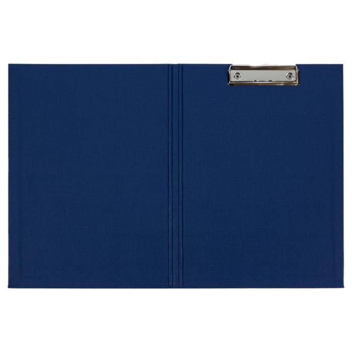 Папка-планшет с зажимом А4, 2 мм, Calligrata прочная, картон/бумвинил, синяя (клипборд с крышкой) Папка-планшет с зажимом А4, 2 мм, Calligrata прочная, картон/бумвинил, синяя (клипборд с крышкой)