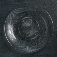 Тарелка обеденная стеклянная &laquo;Луиз&raquo;, d=25 см