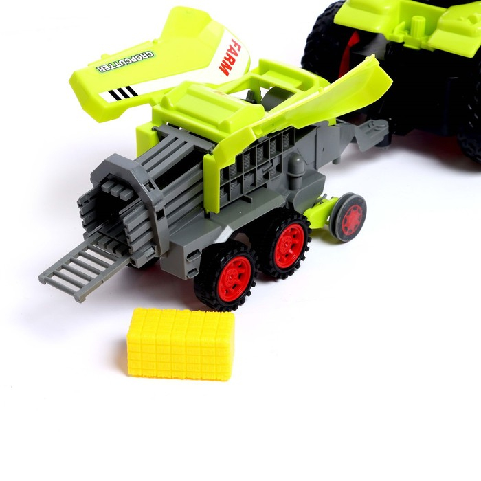 Трактор радиоуправляемый &laquo;Фермер&raquo;, работает от аккумулятора