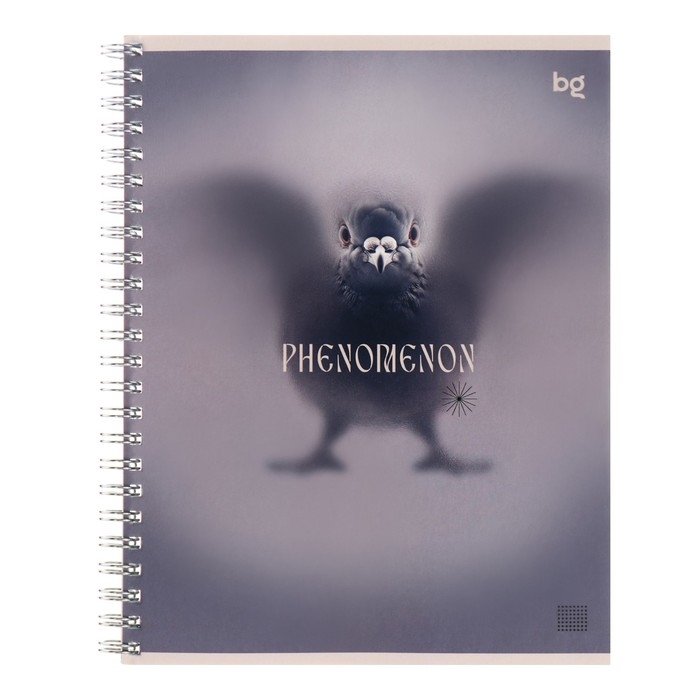 Тетрадь 60 листов в клетку на гребене Phenomenon, обложка мелованный картон, МИКС Тетрадь 60 листов в клетку на гребене Phenomenon, обложка мелованный картон, МИКС