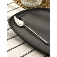 Ложка столовая из нержавеющей стали Magistro &laquo;Фьюжн&raquo;, длина 20 см, цвет серебряный