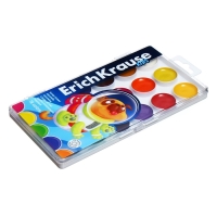 Акварель 18 цветов, ErichKrause Kids Space Animals, медовая, с УФ защитой яркости, пластиковая коробка, европодвес Акварель 18 цветов, ErichKrause Kids Space Animals, медовая, с УФ защитой яркости, пластиковая коробка, европодвес