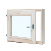 Окно, 40&times;50см, двойное стекло ЛИПА