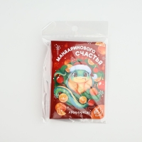 Аромамасло новогоднее на открытке «Новый год: Пусть мечты сбываются», аромат мандарин, 5 мл Аромамасло новогоднее на открытке «Новый год: Пусть мечты сбываются», аромат мандарин, 5 мл