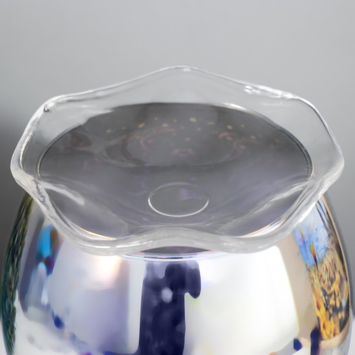 Аромасветильник сенсорный "Ночка" G9 40Вт хром 10х10х20 см RISALUX