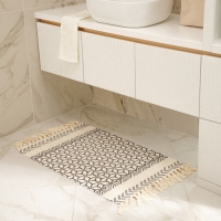 Коврик для дома SL Home Cotton, 60&times;90 см, цвет бежевый