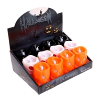 Свеча светодиодная &laquo;Хэллоуин&raquo;, виды МИКС