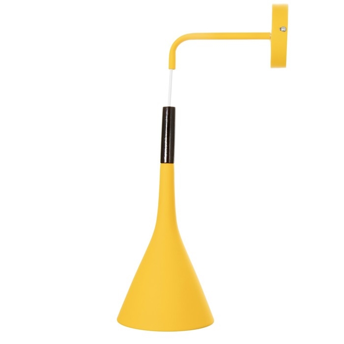 Бра "Троник" Е27 40Вт желтый 10х10х35-135см