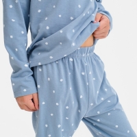 Пижама детская для мальчика KAFTAN Brother, р.30 (98-104), серо-голубой Пижама детская для мальчика KAFTAN Brother, р.30 (98-104), серо-голубой