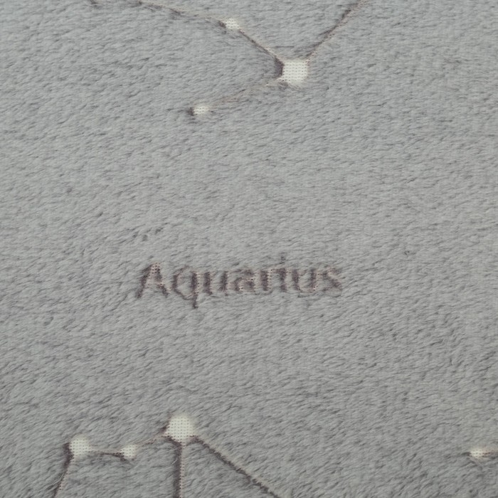 Плед светящийся 180х200 см &laquo;Созвездие&raquo;, велсофт 260г/м