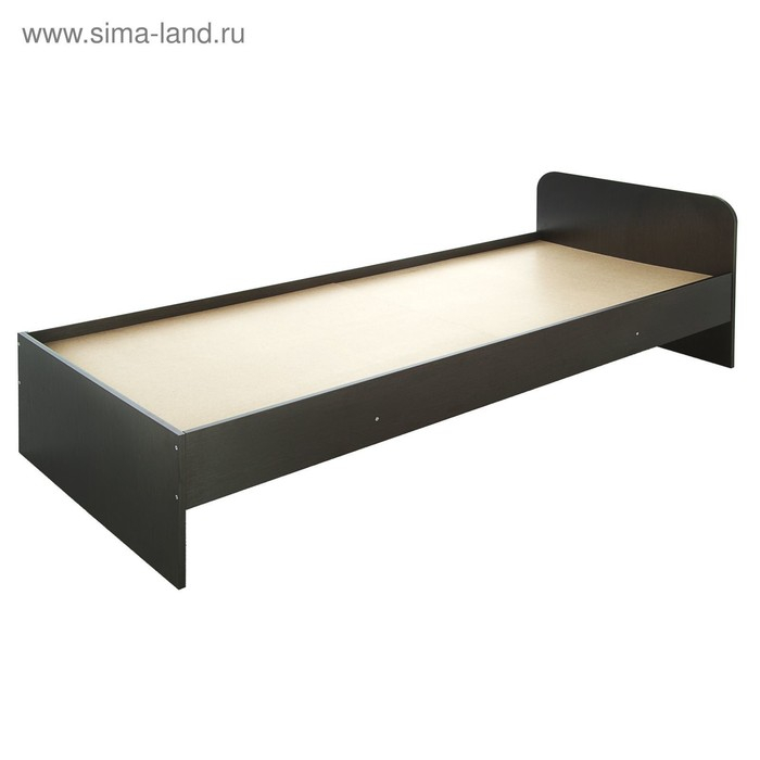 Кровать 800 2030х840х710 Венге темный Кровать 800 2030х840х710 Венге темный