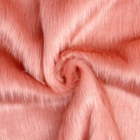 Лоскут c мехом на трикотажной основе, 50 &times; 50 см, цвет нюдовый