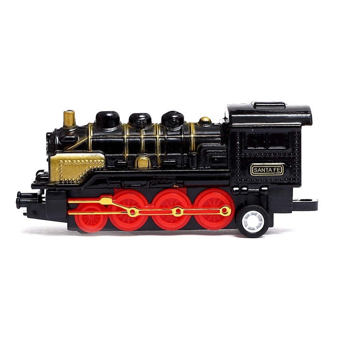 Поезд металлический &laquo;Классика&raquo;, с 4 вагонами, инерция, МИКС