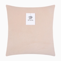 Наволочка декоративная "Этель" жемчуг 42*42 см, молочный