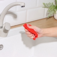 Губки для посуды Доляна, 2 шт, силиконовые, 11×11×1 см, цвет МИКС Губки для посуды Доляна, 2 шт, силиконовые, 11×11×1 см, цвет МИКС